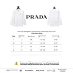  Prada 24Fw metal logo long-sleeve T-shirt with triangle pocket 1901