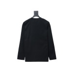 Prada 24Fw metal logo long-sleeve T-shirt with triangle pocket 1902