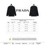  Prada 24Fw metal logo long-sleeve T-shirt with triangle pocket 1902