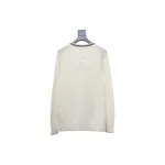 Prada 24FW wool striped knitted cardigan Sweater