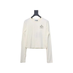 Prada 24ss classic logo print long-sleeve t-shirt 1901