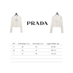 Prada 24ss Classic logo print long-sleeve T-shirt 1902
