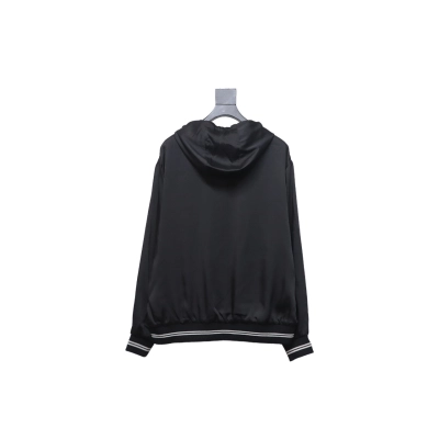 Prada 24SS hooded jacket with silk webbing hem 1901 02