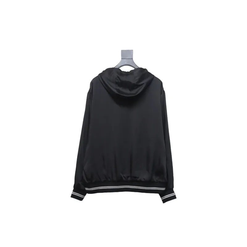 Prada 24SS hooded jacket with silk webbing hem 1901