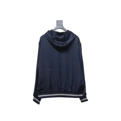 Prada 24SS hooded jacket with silk webbing hem 1902 02