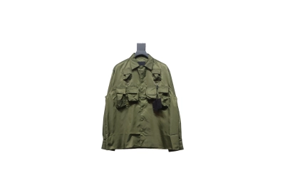 Prada 24SS nylon work jacket with multiple pockets 1901 01