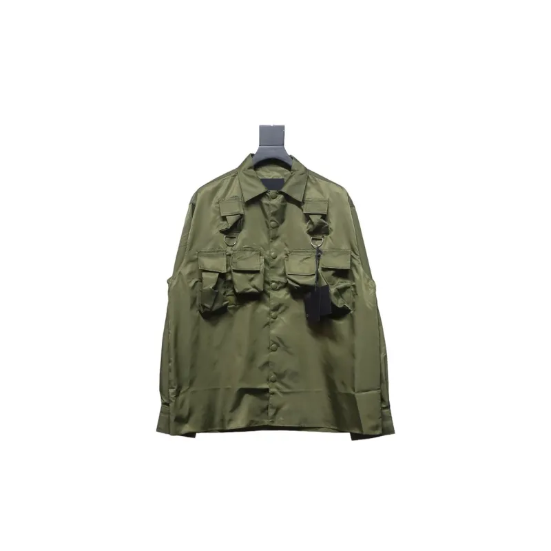 Prada 24SS nylon work jacket with multiple pockets 1901