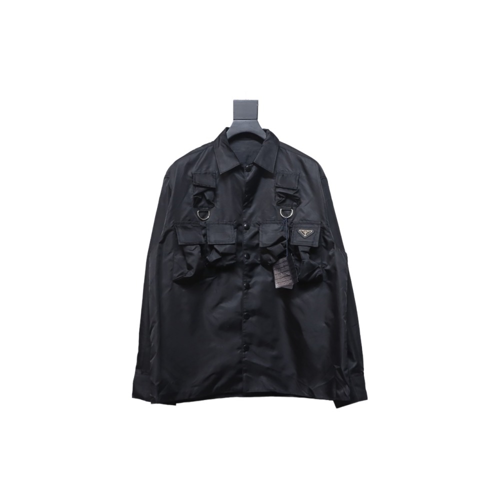  Prada 24SS nylon work jacket with multiple pockets 1902