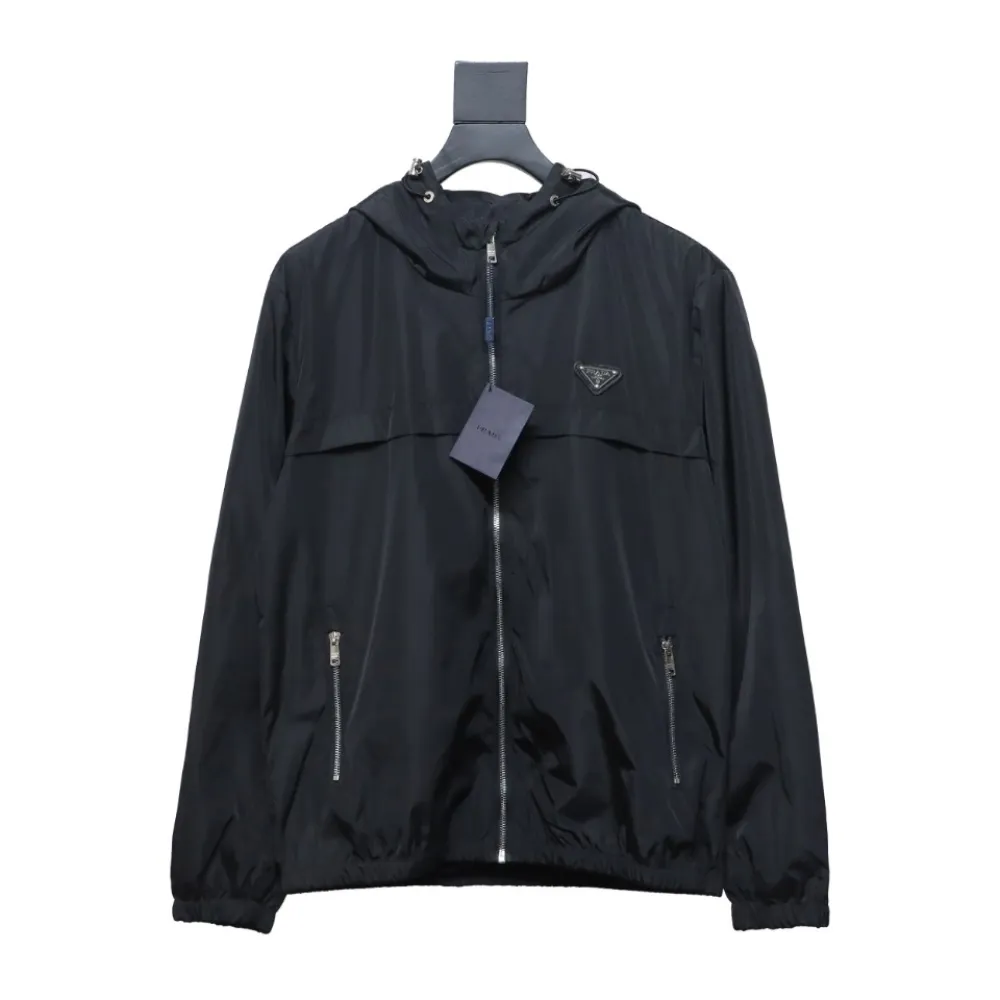  Prada badge zipper jacket 1901