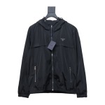  Prada badge zipper jacket 1901