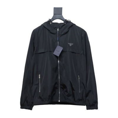  Prada badge zipper jacket 1901 01