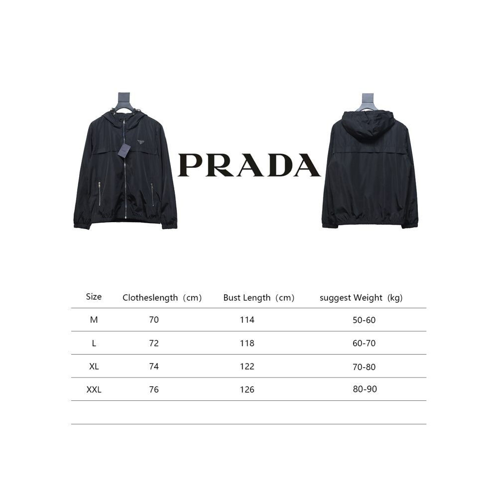  Prada badge zipper jacket 1901