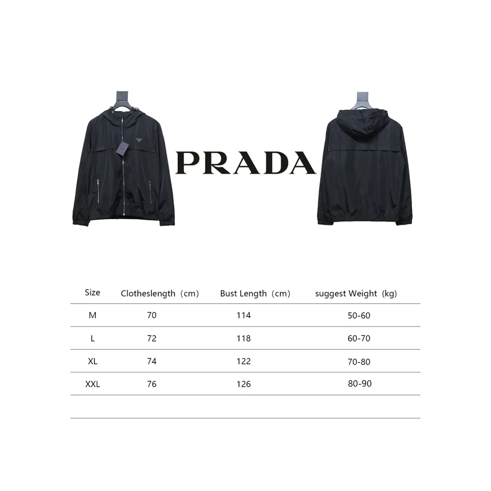  Prada badge zipper jacket 1901
