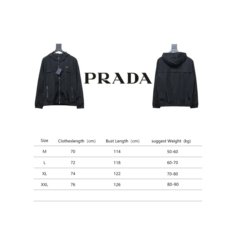  Prada badge zipper jacket 1901