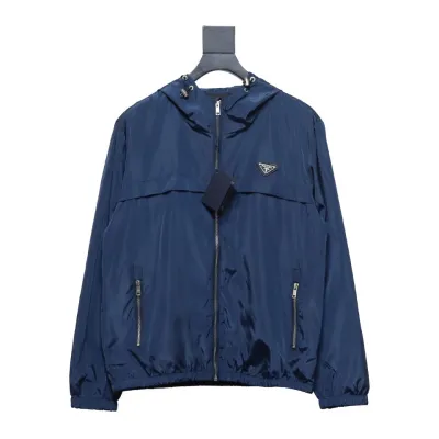Prada badge zipper jacket 1902 01