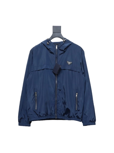 Prada badge zipper jacket 1902 01