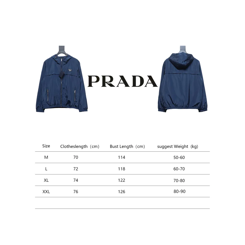  Prada badge zipper jacket 1902