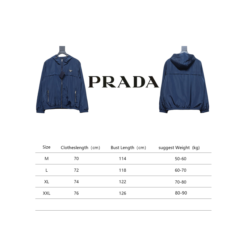  Prada badge zipper jacket 1902