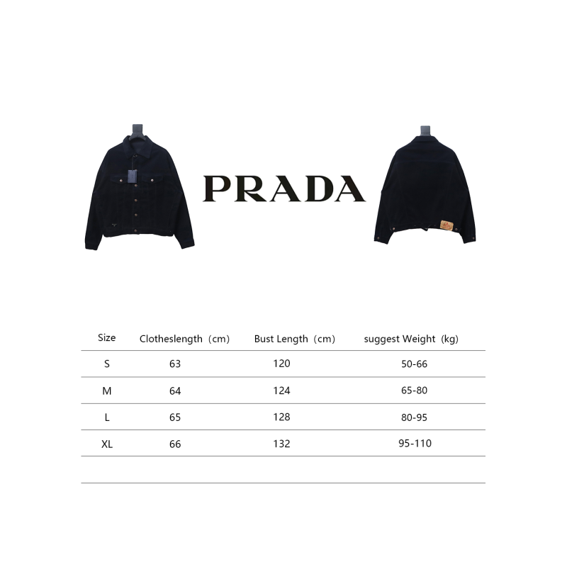  Prada corduroy jacket with triangle logo on hem
