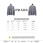  Prada floral logo sweater with large chest logo 1901
