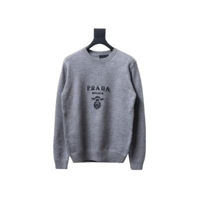  Prada floral logo sweater with large chest logo 1901 01