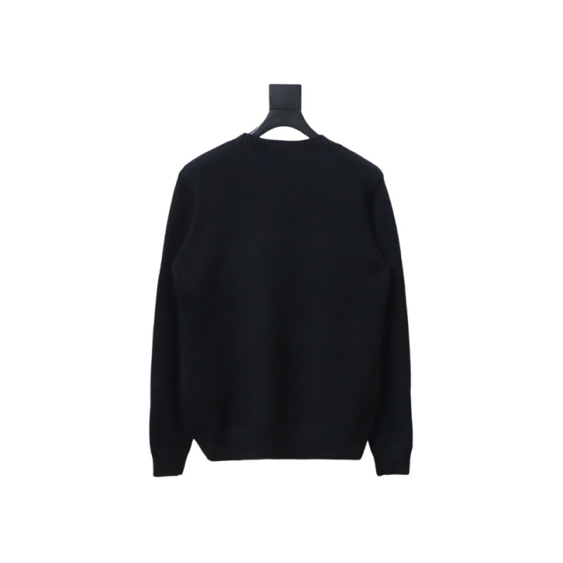  Prada floral logo sweater with large chest logo 1902