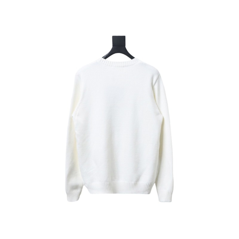  Prada floral logo sweater with large chest logo 1903