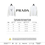  Prada floral logo sweater with large chest logo 1903