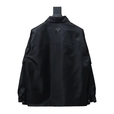 Prada multi-pocket shirt functional jacket 02