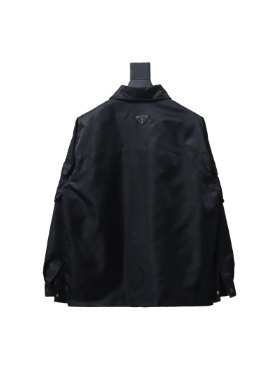 Prada multi-pocket shirt functional jacket 02