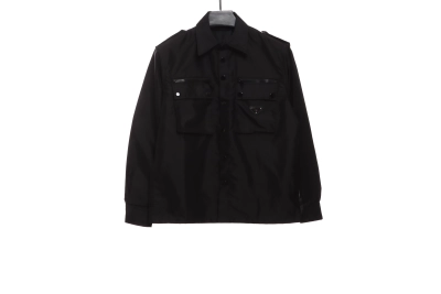 Prada nylon multi-pocket work jacket 01