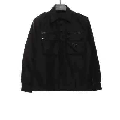 Prada nylon multi-pocket work jacket 01