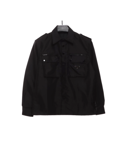 Prada nylon multi-pocket work jacket 01