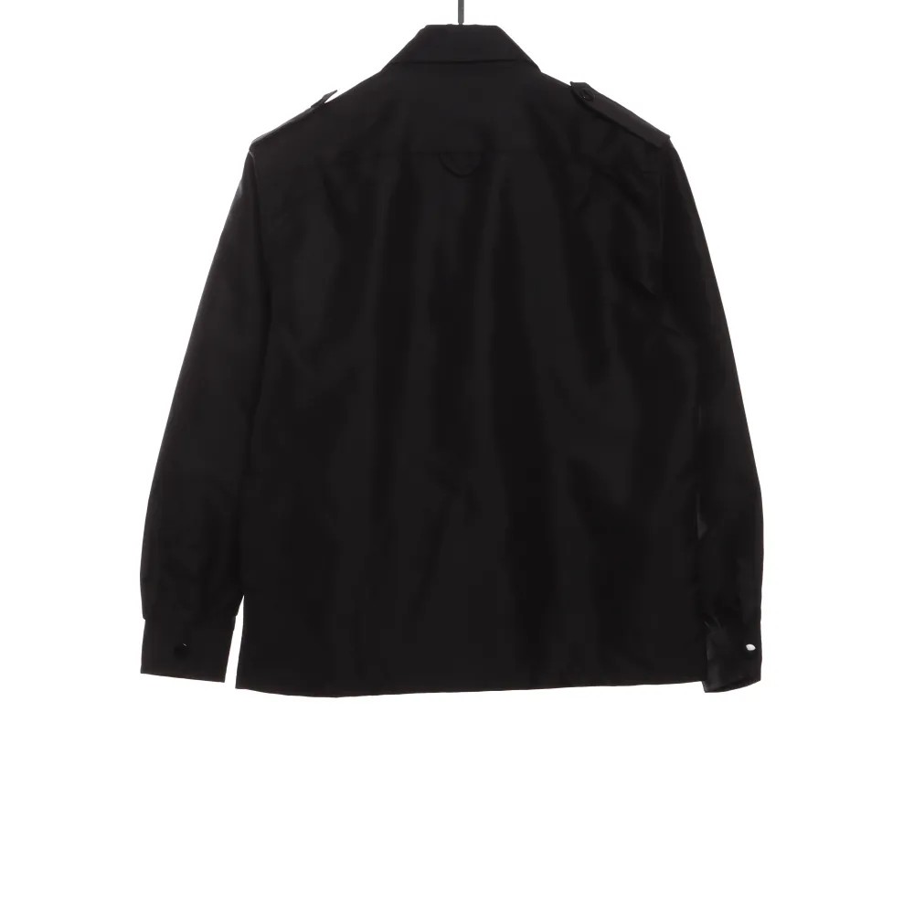 Prada nylon multi-pocket work jacket