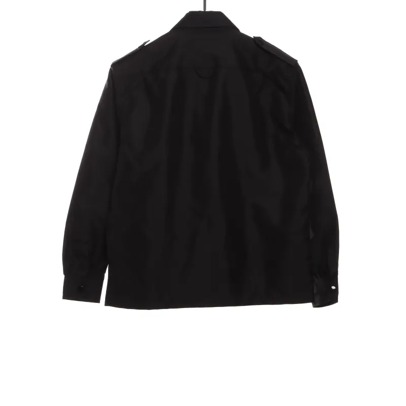Prada nylon multi-pocket work jacket