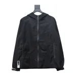  Prada nylon Velcro zipper jacket