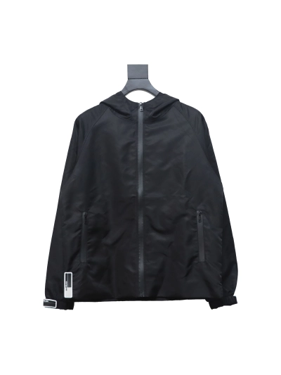 Prada nylon Velcro zipper jacket 01