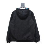  Prada nylon Velcro zipper jacket