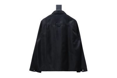Prada recycled nylon gabardine shirt functional jacket 02