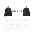  Prada side red trim detachable hooded jacket 1901