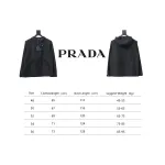  Prada side red trim detachable hooded jacket 1901