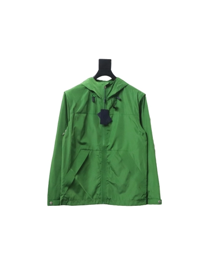 Prada side red trim detachable hooded jacket 1902 01