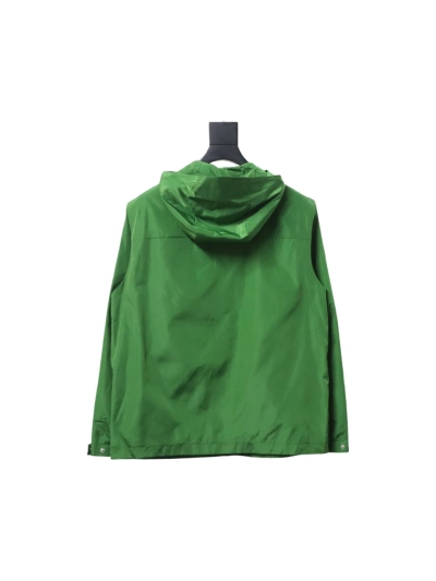 Prada side red trim detachable hooded jacket 1902 02