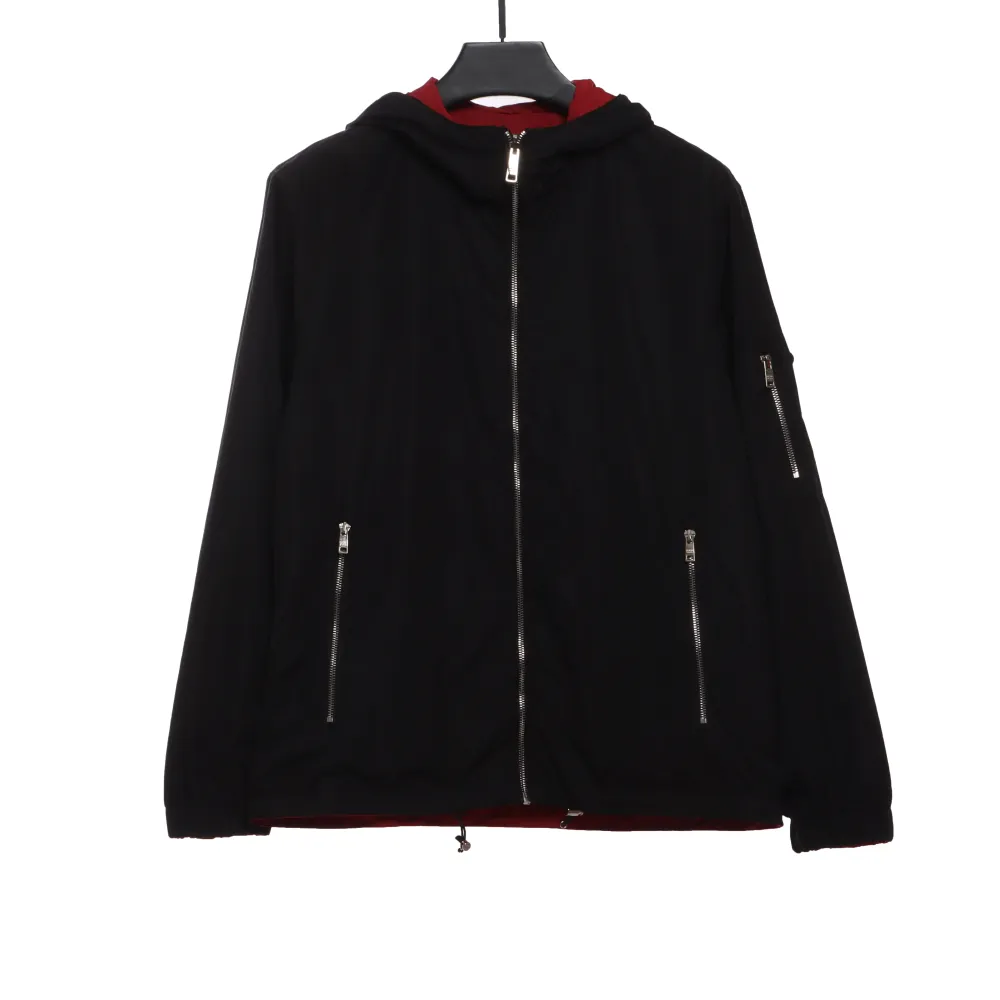 Prada solid color double-sided coat jacket