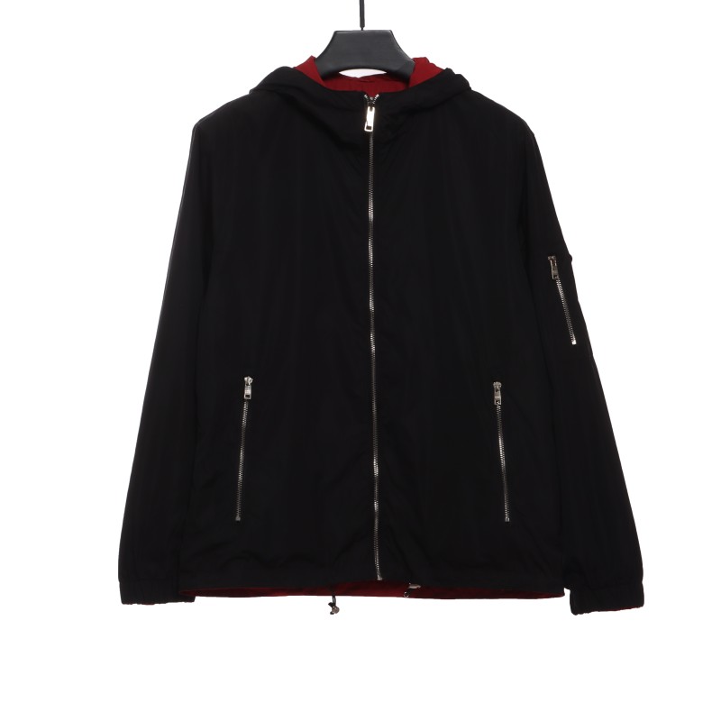  Prada solid color double-sided coat jacket