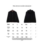  Prada solid color double-sided coat jacket
