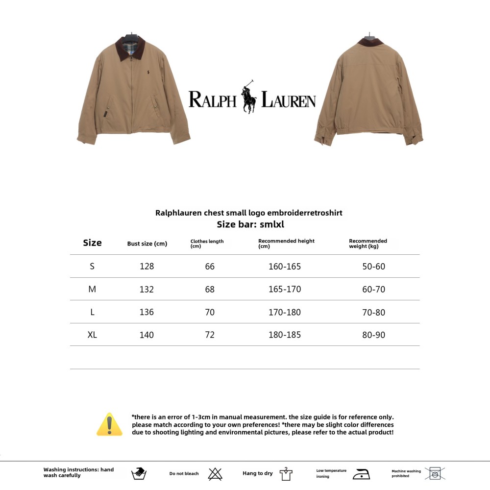 Ralph Lauren chest small logo embroidered vintage shirt Jacket