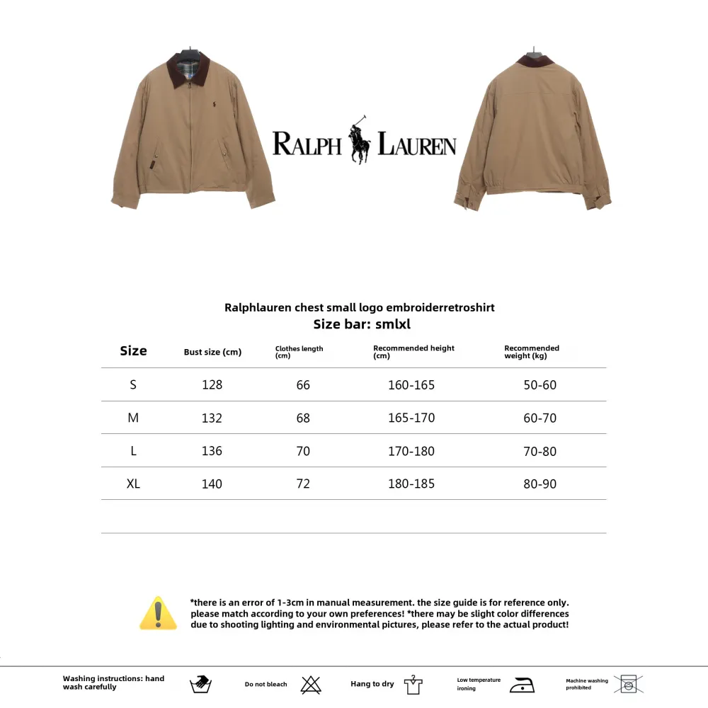 Ralph Lauren chest small logo embroidered vintage shirt Jacket