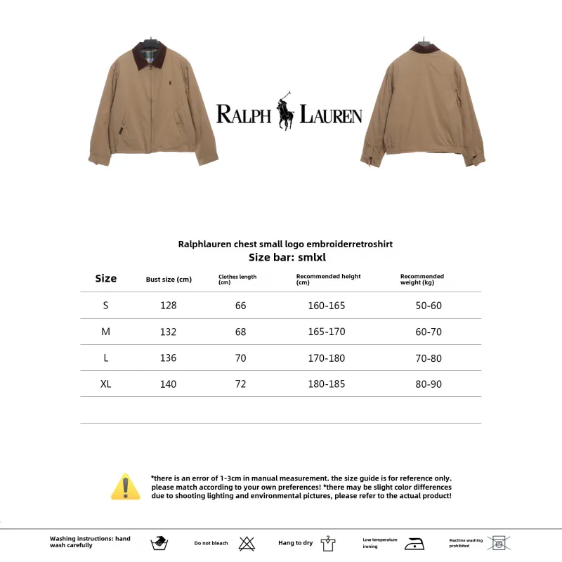 Ralph Lauren chest small logo embroidered vintage shirt Jacket