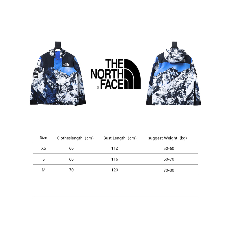 Supreme X TheNorthFace Joint Snow Mountain Windbreaker Jacket